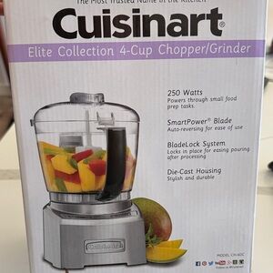Cuisinart 4-Cup Chopper/Grinder - Silver